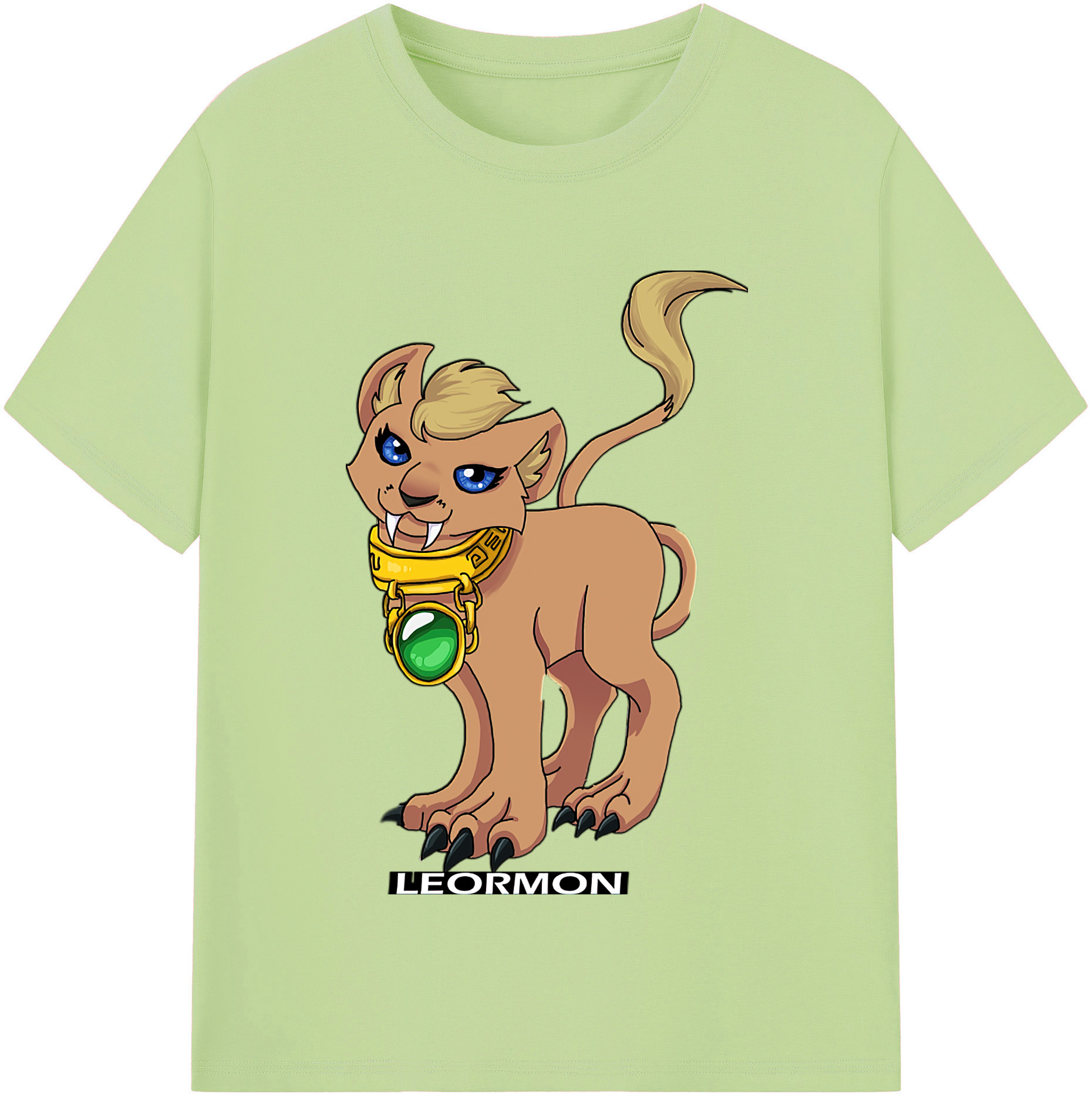 （画像用） Digimon デジタルモンスター/デジモン 綿100％半袖Tシャツ（フロントプリント）